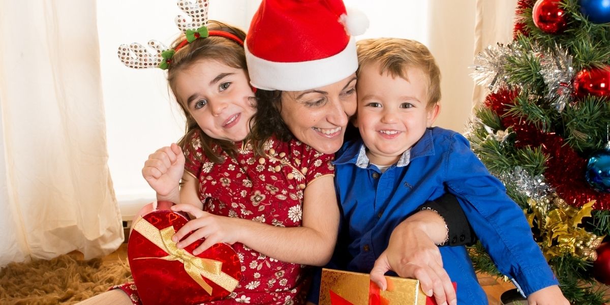 Family at Christmas