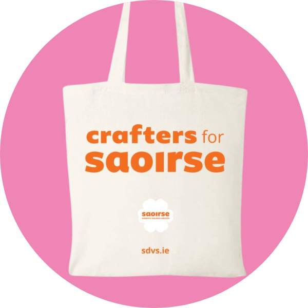 Crafters For Saoirse tote bag