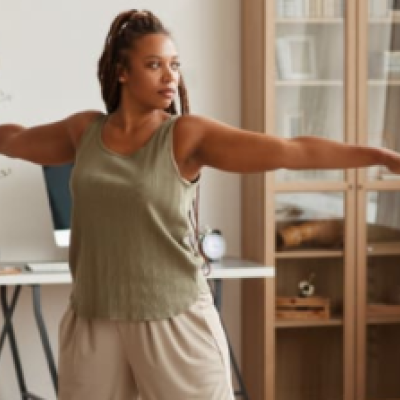 Gentle exercise class with Anna