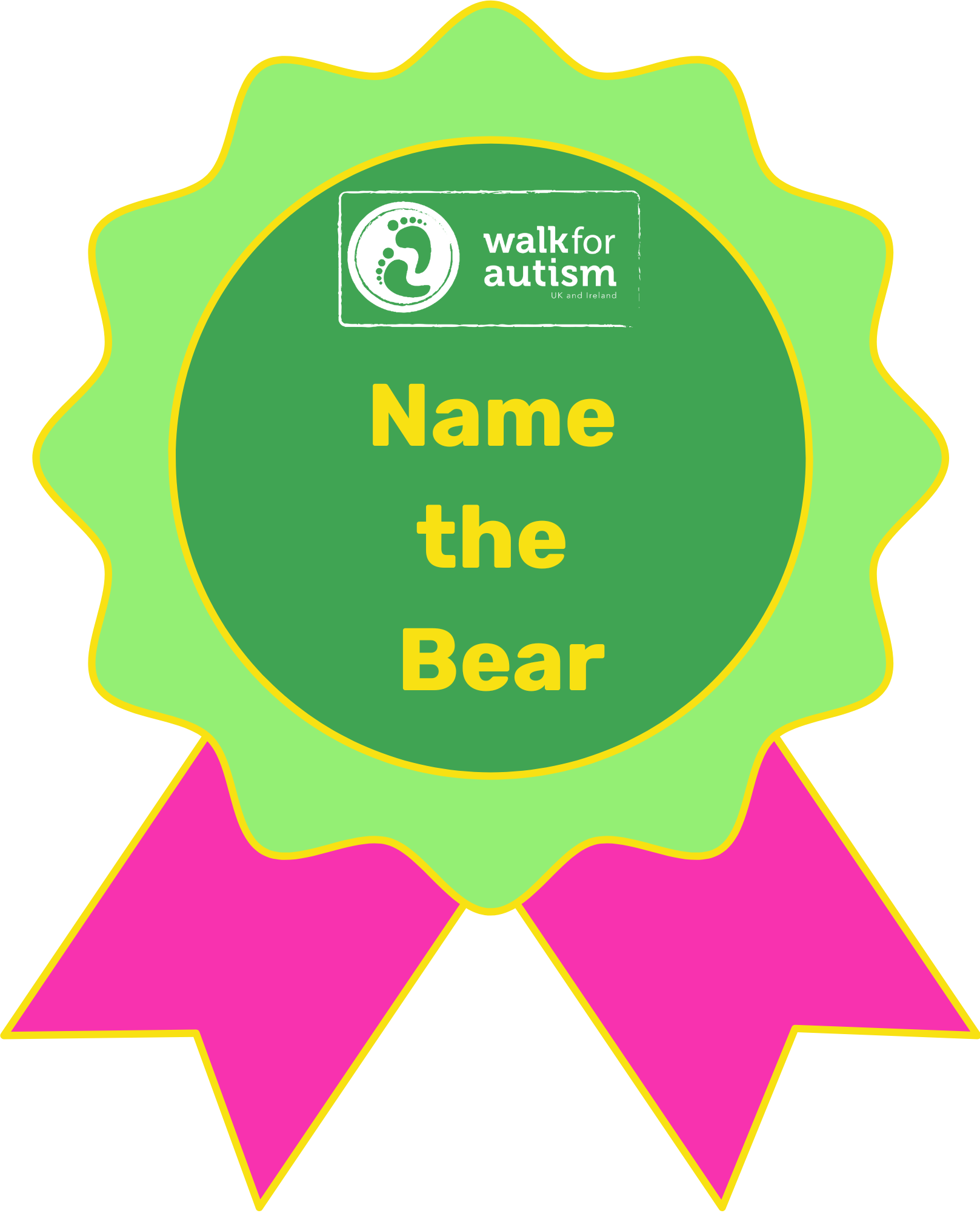 Name the Bear Rosette