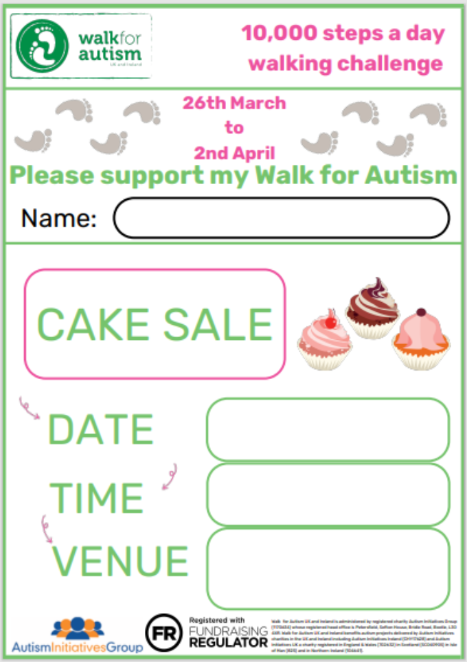 Cake Sale Poster
