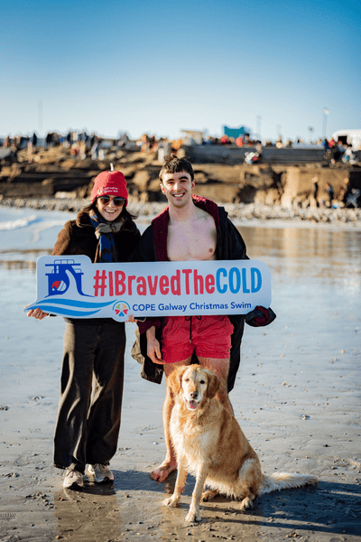 COPE Galway Christmas Swim Participants