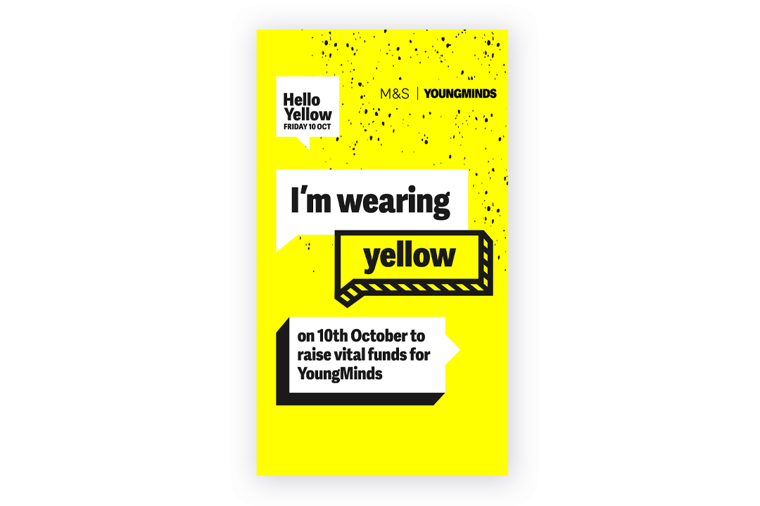 I'm wearing yellow