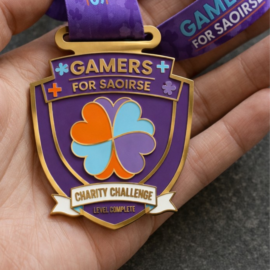 Gamers For Saoirse medal