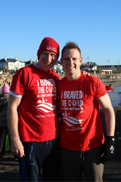 COPE Galway Christmas Swim Participants
