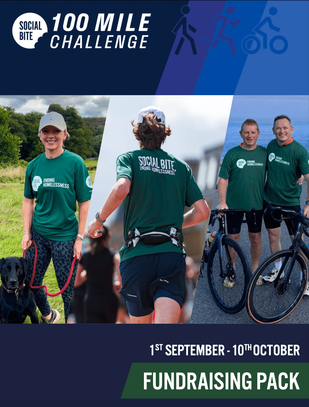 100 Mile Challenge Fundraising Pack '25