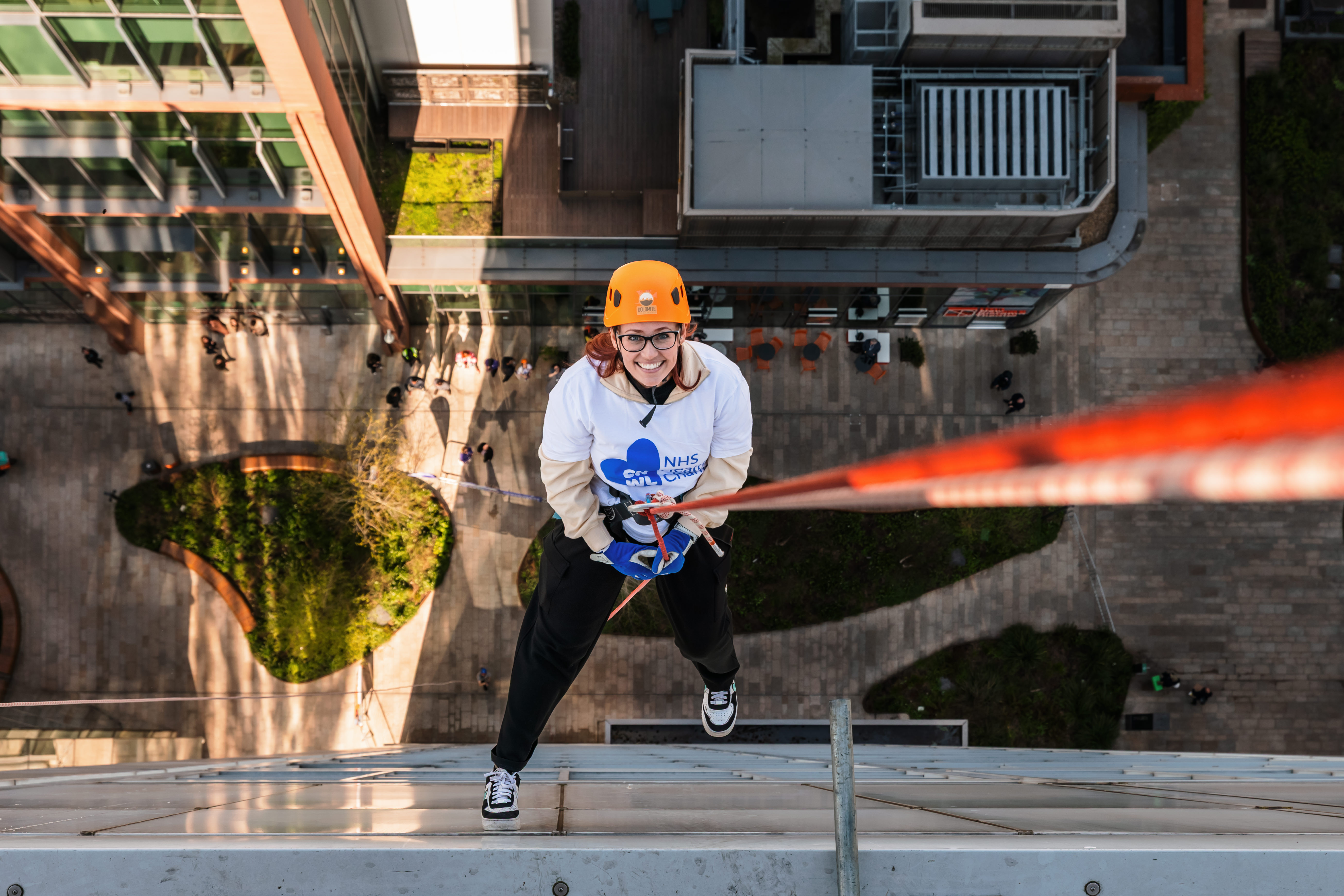 11 - 12pm:  Rachel abseil 5