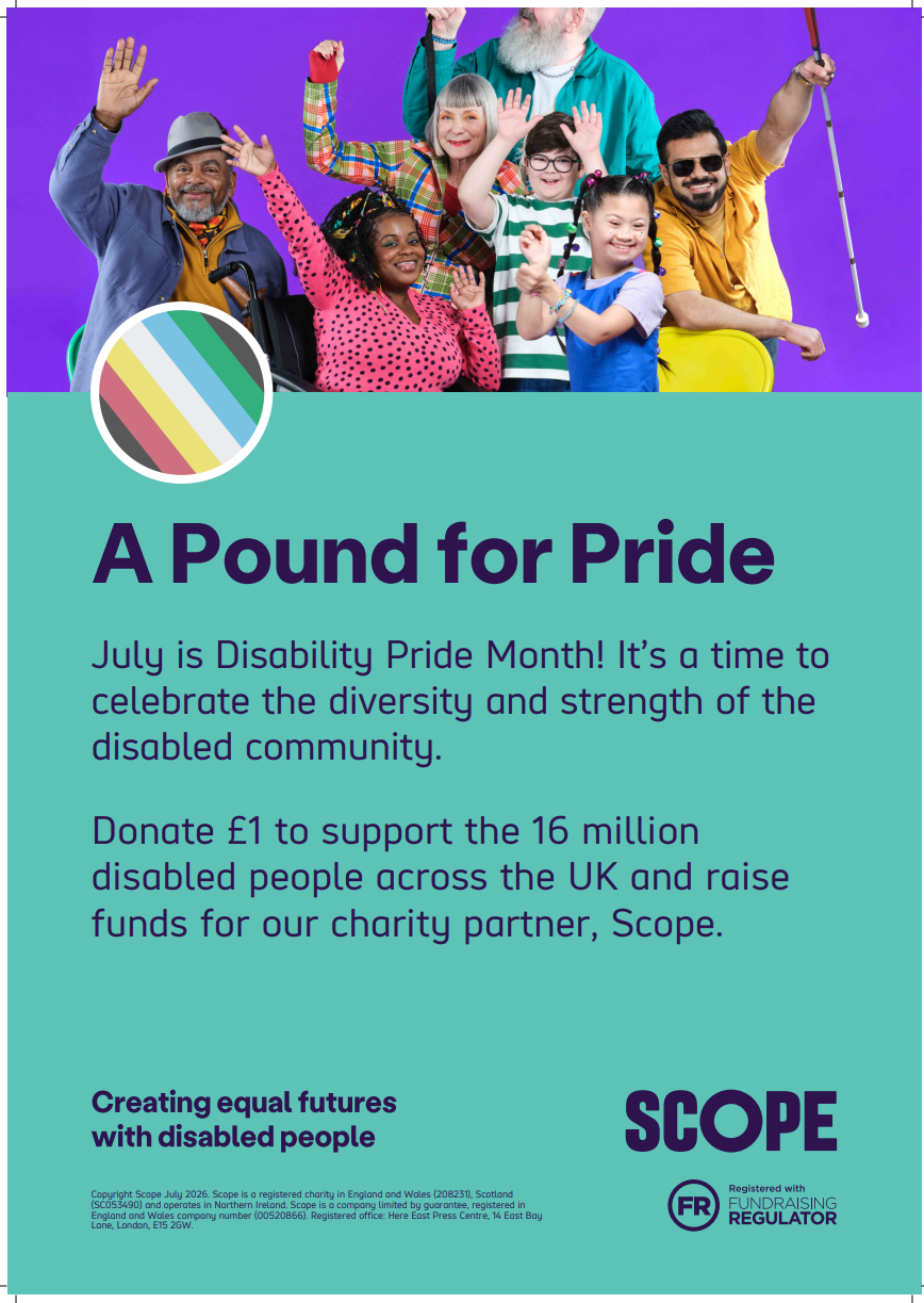 DPM - £1 for Pride Poster