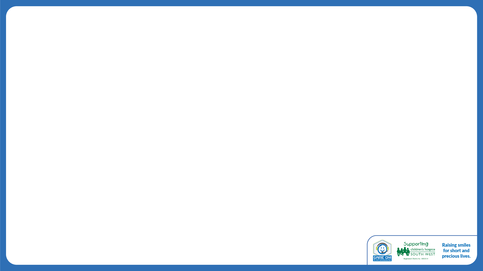Stream overlay - blue