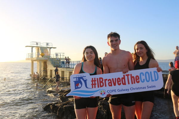 COPE Galway Christmas Swim Participant