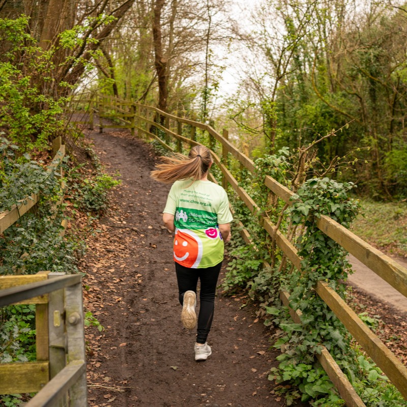 woman running
