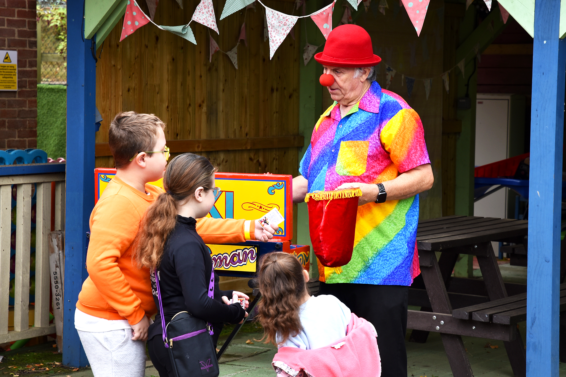 Magician at Family Fun Day