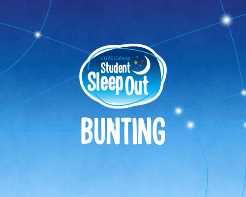 Student Sleep Out bunting 2