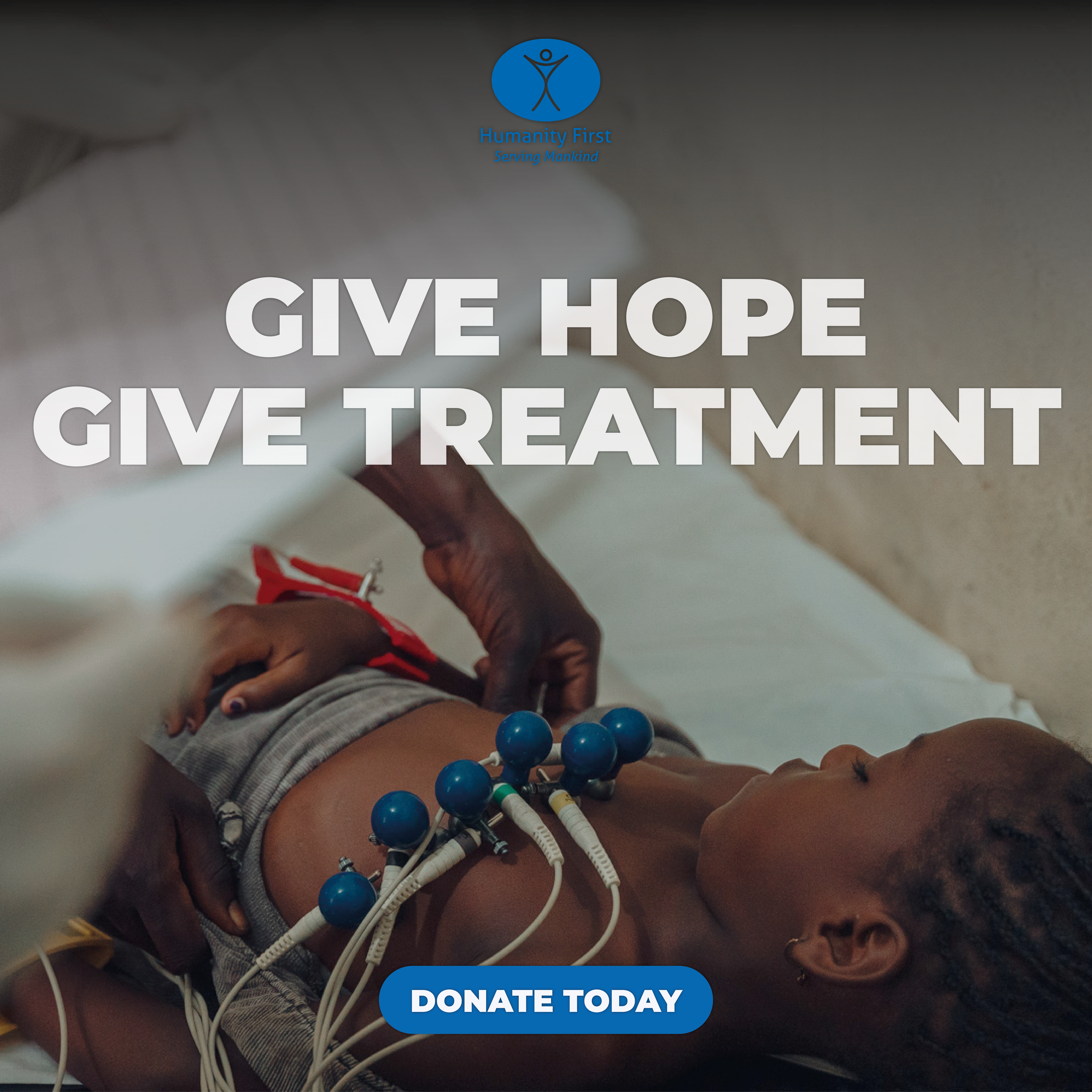 Doctor helping a little kid