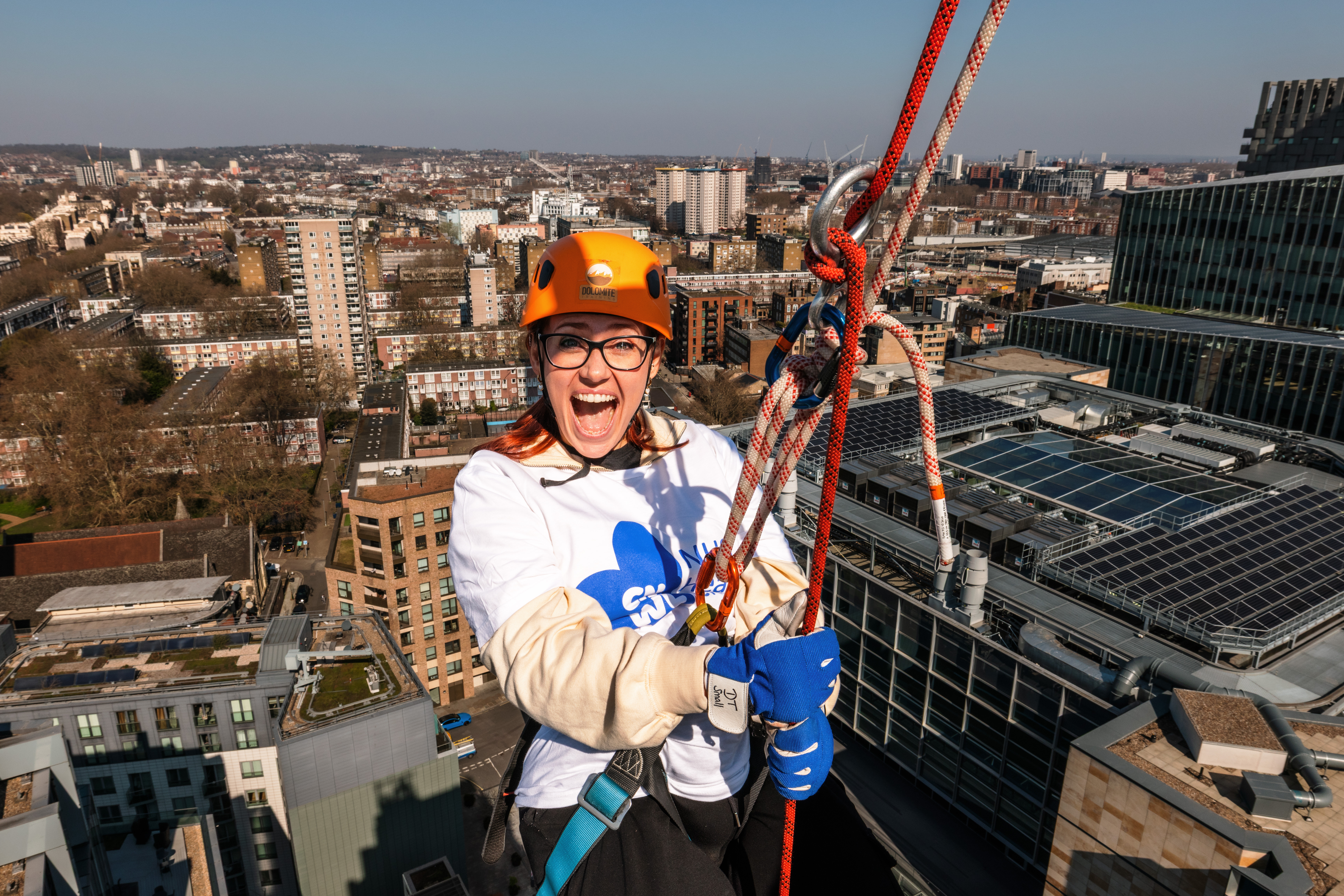 11 - 12pm: Rachel abseil 1