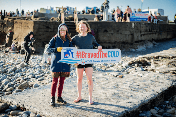COPE Galway Christmas Swim Participants