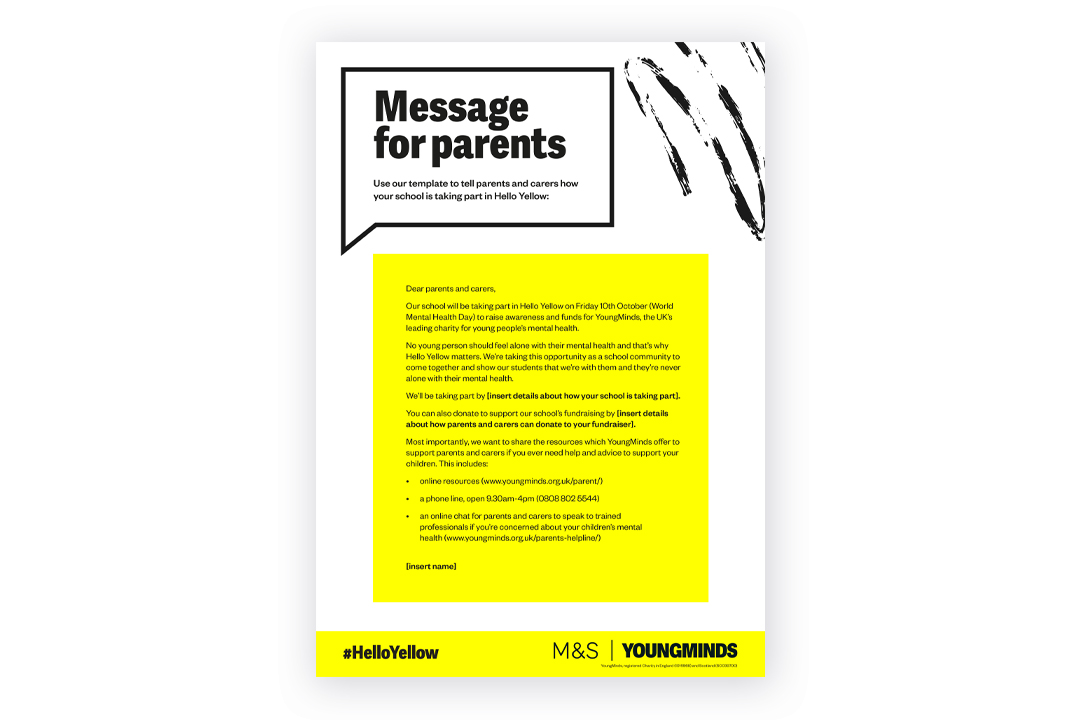 Message for parents