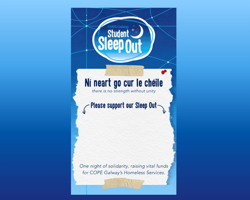 Student Sleep out story post 1