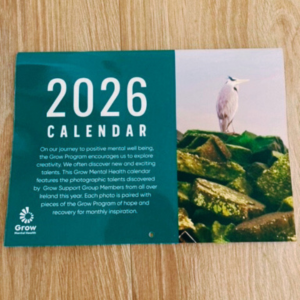 Grow 2026 Wall Calendar